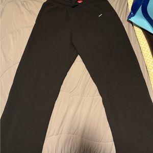 Supreme Black Sweatpants Comfortable Joggers
